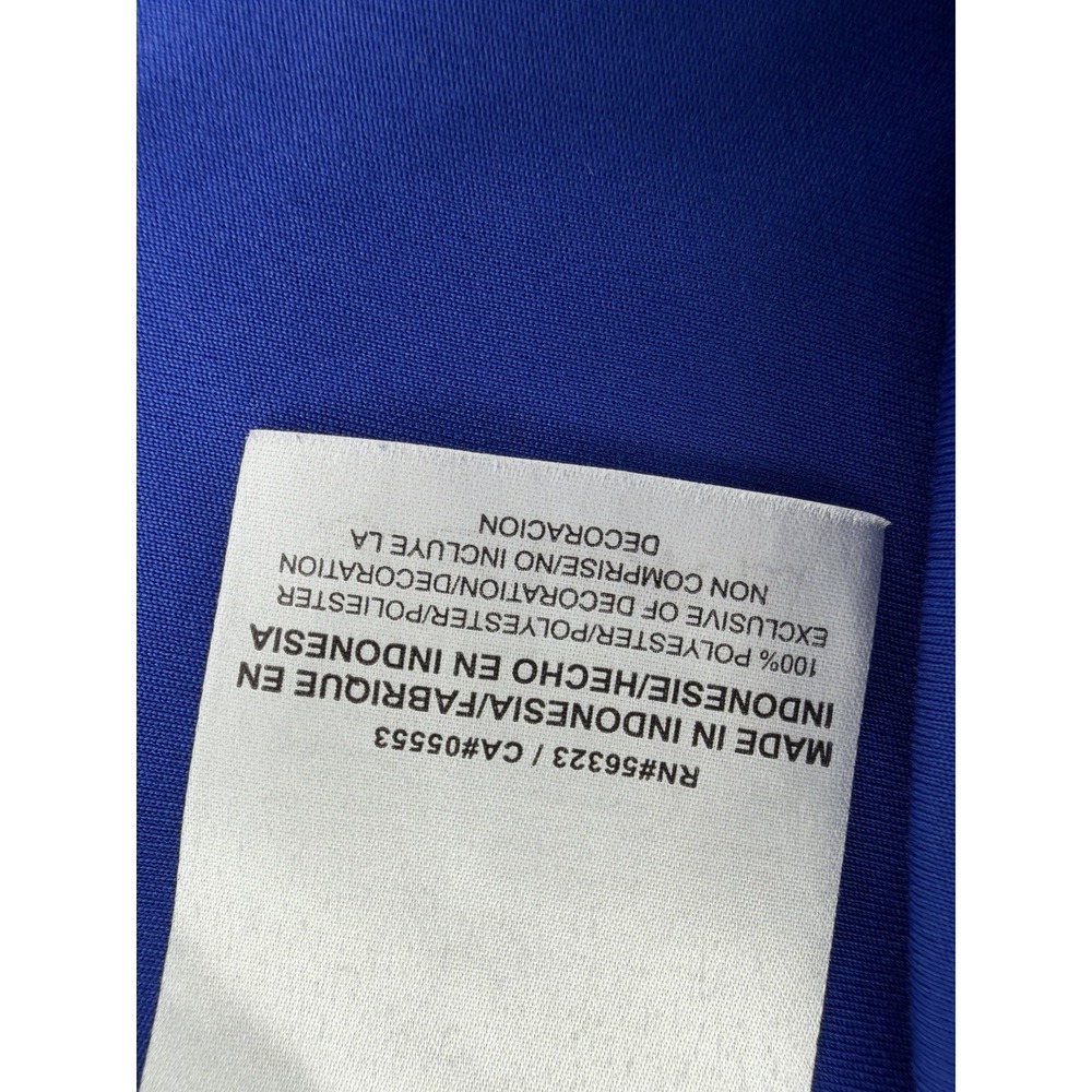 Nike Dri-FIT Chicago Cubs Mens Medium Blue Polo Shirt MLB Short Sleeve - Picture 9 of 10